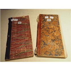 1890-1903 Old Antique Record Books