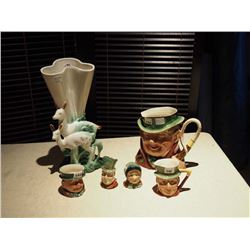 Beswick Toby Mugs - S&P Shakers - Crem & Sugar Holder