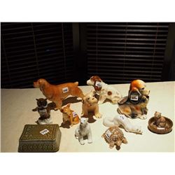 Occupied Japan- Germany - Irish - USSR Figurines