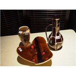 W.Germany Vase-  England Vase - Dish made in Austria