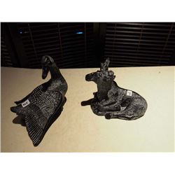 Ardik Collection made in Canada - Moose & Duck Sculptures