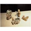 Image 1 : Cherub Figurines (3) Naked Boy w/ Deer