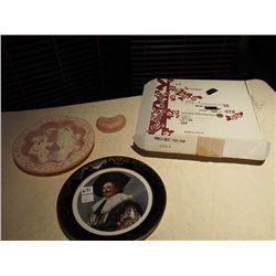Royal Falcon Ware England Plate - Romeo & Juliet Plate w/ Stand Ltd Edition