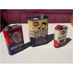 Whiz Cans, Various Sizes (3)