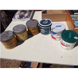Tobacco Tins (10)