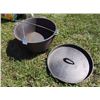 Image 1 : Cast Iron Cooking Pot W/ Lid