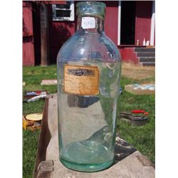 Large Medicine Bottle W/ Lid