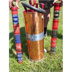 Copper Fire Extinguisher/Hand Held Extinguishers (2)