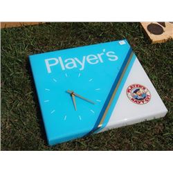 Players Cigarettes Advertising Clock