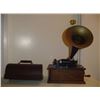 Image 1 : Edison Standard Horn Type Phonograph Good Working Order