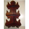 Image 1 : Fancy Eastlake Walnut Corner Shelf