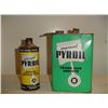 Image 1 : Nice Old Pyroil Oil Tins (2)