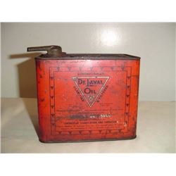 Delaval Cream Separator Oil Tin.