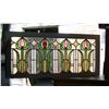 Image 1 : 42" x 19" Stained Glass Window