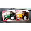 Image 1 : White Toy Tractors (2)