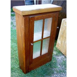 43" x 26" Fir 1 Door Cupboard