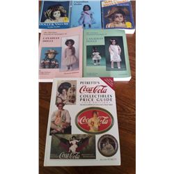 6 Antique Doll & Coke Cola Price Guides