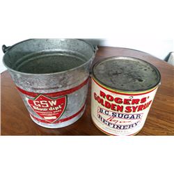 Roger's Tin & Galvanized Pail