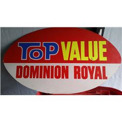 Dominion Royal Tire Insert Sign