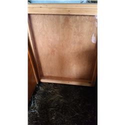 34 by 42 by 5 in. Glass Display Case