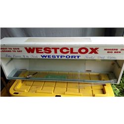 Westclox Locking Display/Showcase