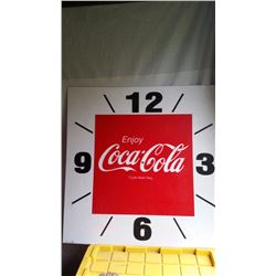 3 Foot Coca Cola Clock Face