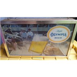 Olympia Beer Light Up Adv. (Working)