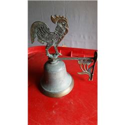 Brass Rooster Bell