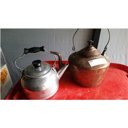 Coppper & Aluminum  Tea Kettles
