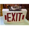 Image 1 : Electric EXIT sign
