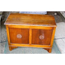 Oak Blanket Box 35x18x26 high