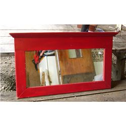 34x20 inch Red Mirror