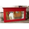 Image 1 : 34x20 inch Red Mirror