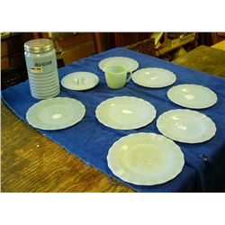 Variety of Blue Delphite – sugar canister is damaged