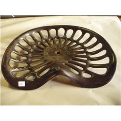 Deering Cast Iron Seat