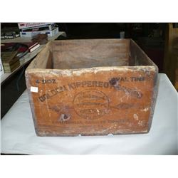 Fisher Canning Box Wooden