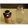 Image 1 : Mini Crock Milk Can / 1/2 gal Jar