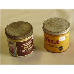 Tobacco Tins (2)
