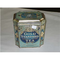 Gold Standard Tea Tin