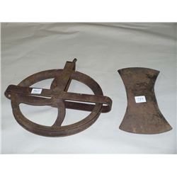 Well Pulley / Axe head