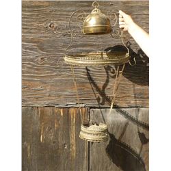 Hanging Lamp Brass