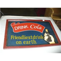 Drink Cola Sign