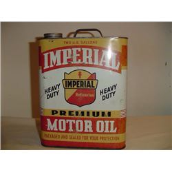Imperial 2 Gallon Motor Oil Tin