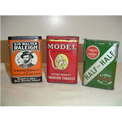 Old Tobacco Pocket Tins (3)