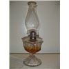Image 1 : #2 Pattern Glass Coal Oil Lamp