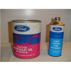 Old Ford Oil Tins (2)