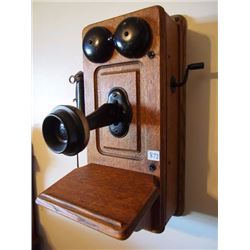 Wooden Telephone, 1937 Great Shape