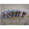 Image 1 : Full Old Beer Cans (6) (J.R., Great Western, Billy, Budweiser)