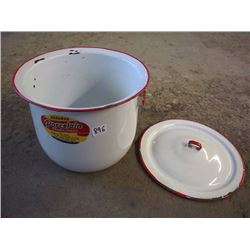 Kanawha Porcelain Enamelware W/ Lid