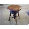Image 1 : Piano Stool, Claw Foot, Used as Sawhorse, Damage on Top